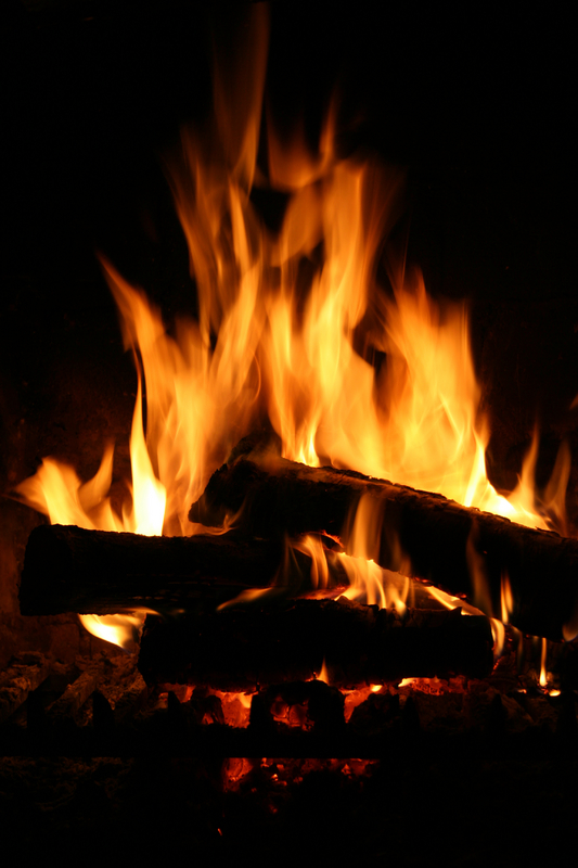 fireplace
