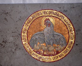Dominus Flevit Chapel.hen gathers her chicks