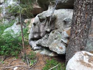 Claw Rock near Perry Park, CO