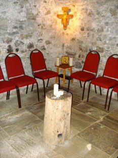 Marygate Retreat House Crypt. Holy Island