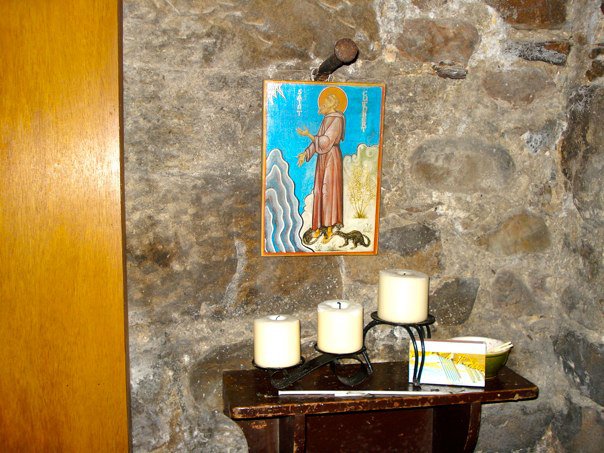 Crypt at Marygate House Lindisfarne Island